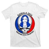 Kamala 2024 Women Are Smarter Parody – Feminine Power T-Shirt