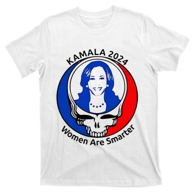 Kamala 2024 Women Are Smarter Parody – Feminine Power T-Shirt