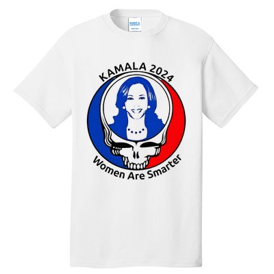 Kamala 2024 Women Are Smarter Parody – Feminine Power Tall T-Shirt