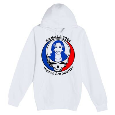 Kamala 2024 Women Are Smarter Parody – Feminine Power Premium Pullover Hoodie