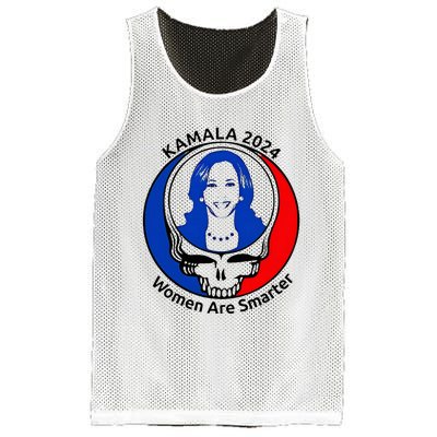 Kamala 2024 Women Are Smarter Parody – Feminine Power Mesh Reversible Basketball Jersey Tank