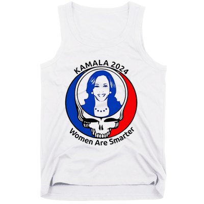 Kamala 2024 Women Are Smarter Parody – Feminine Power Tank Top