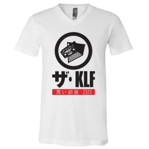 Klf 2323 World The Klf Black Room 2323 Exploitation Bootleg V-Neck T-Shirt