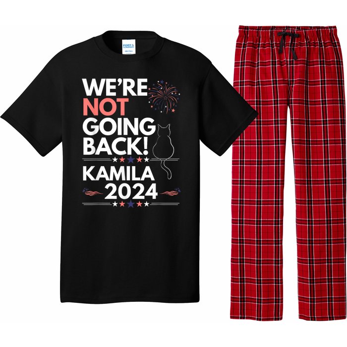 Kamila 2024 Were Not Going Back Cat Pajama Set