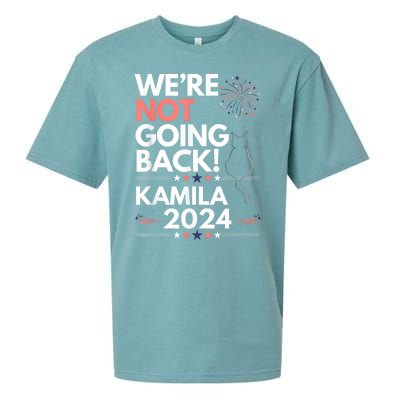 Kamila 2024 Were Not Going Back Cat Sueded Cloud Jersey T-Shirt