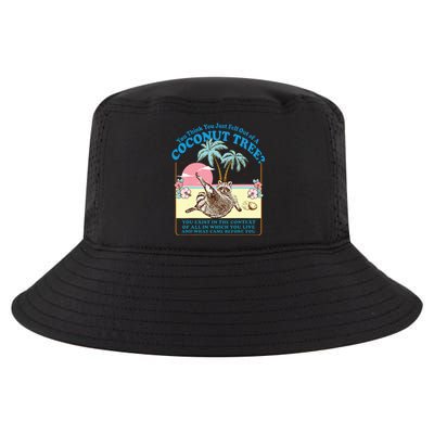 Kamala 2024 You Think You Just Fell Out Of A Coconut Tree Cool Comfort Performance Bucket Hat