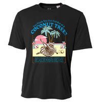 Kamala 2024 You Think You Just Fell Out Of A Coconut Tree Cooling Performance Crew T-Shirt