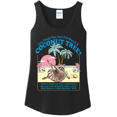 Kamala 2024 You Think You Just Fell Out Of A Coconut Tree Ladies Essential Tank