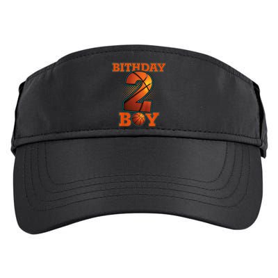 K.i.d.s 2 Years Old Basketball Boy 2nd Birthday Party Adult Drive Performance Visor