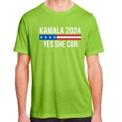 Kamala 2024 Yes She Can Adult ChromaSoft Performance T-Shirt