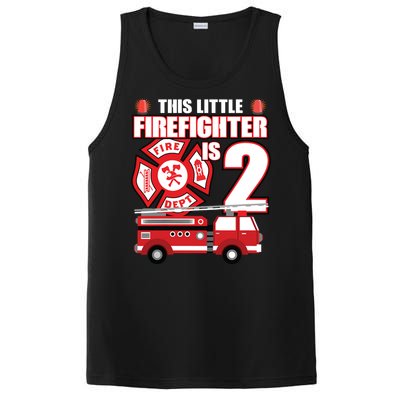 Kids 2 Year Old Firefighter Birthday Party Fire Truck 2nd Gift PosiCharge Competitor Tank