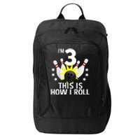 Kids 3 Year Old Bowling Birthday Party How I Roll 3rd City Backpack