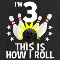 Kids 3 Year Old Bowling Birthday Party How I Roll 3rd Adult Drive Performance Visor