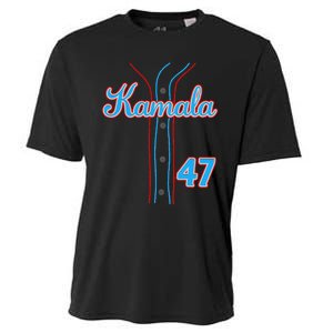 Kamala 47 Baseball Jersey Team Madam President Halloween Gift Cooling Performance Crew T-Shirt