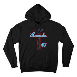 Kamala 47 Baseball Jersey Team Madam President Halloween Gift Tall Hoodie