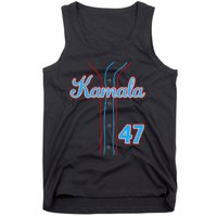 Kamala 47 Baseball Jersey Team Madam President Halloween Gift Tank Top