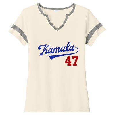 Kamala 47 Ladies Halftime Notch Neck Tee