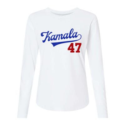 Kamala 47 Womens Cotton Relaxed Long Sleeve T-Shirt