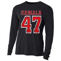 Kamala 47 Kamala Harris For President Of Usa Kamala 47 Cooling Performance Long Sleeve Crew