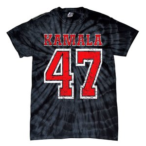 Kamala 47 Kamala Harris For President Of Usa Kamala 47 Tie-Dye T-Shirt