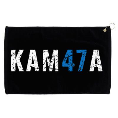 Kamala 47 Madam President Harris Vote Election Grunge Kam47a Grommeted Golf Towel