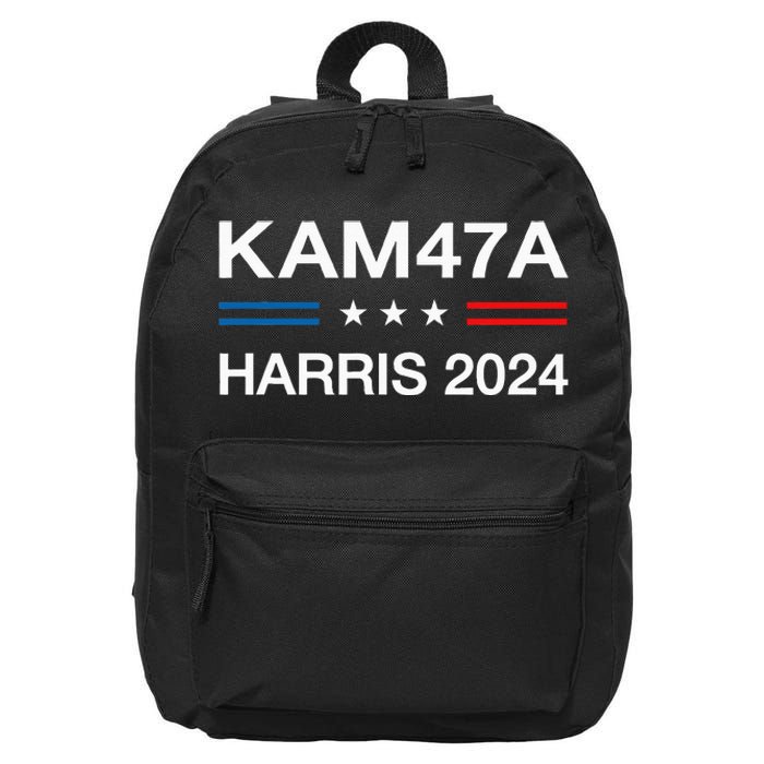 Kamala 47th President 2024 Harris Walz Election 47 16 in Basic Backpack