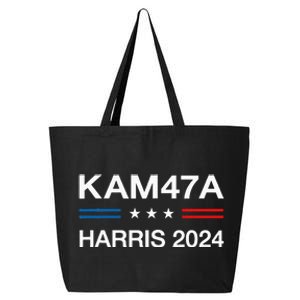 Kamala 47th President 2024 Harris Walz Election 47 25L Jumbo Tote