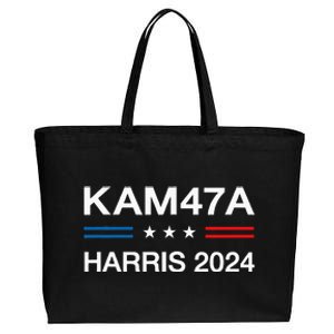 Kamala 47th President 2024 Harris Walz Election 47 Cotton Canvas Jumbo Tote