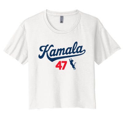 Kamala 47 Premium Women's Crop Top Tee