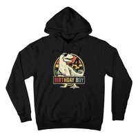 Kids 4 Year Old 4th Birthday Boy T Rex Dinosaur Hoodie