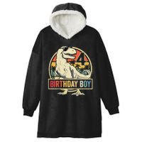 Kids 4 Year Old Shirt 4th Birthday Boy T Rex Dinosaur Hooded Wearable Blanket