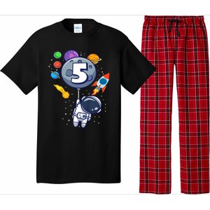 K.i.d.s 5th Birthday Astronaut 5 Year Old Birthday Boy Pajama Set