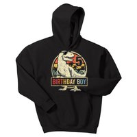 K.i.d.s 5 Year Old Shirt 5th Birthday Boy T Rex Dinosaur Shirt Kids Hoodie