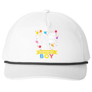 K.i.d.s 5 Year Old Boy Astronaut 5th Birthday Boy Snapback Five-Panel Rope Hat