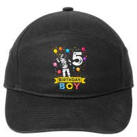 K.i.d.s 5 Year Old Boy Astronaut 5th Birthday Boy 7-Panel Snapback Hat