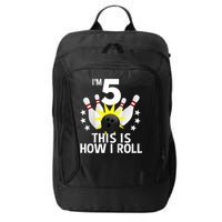 Kids 5 Year Old Bowling Birthday Party How I Roll 5th City Backpack
