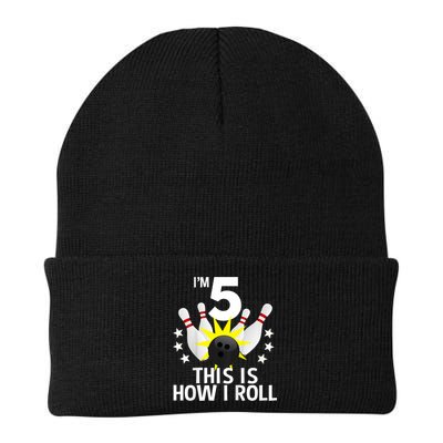 Kids 5 Year Old Bowling Birthday Party How I Roll 5th Beanie