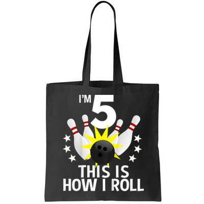 Kids 5 Year Old Bowling Birthday Party How I Roll 5th Bag
