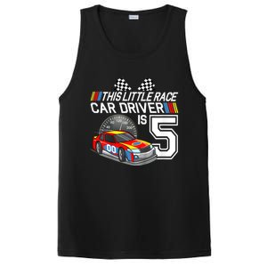 Kids 5 Year Old Race Car Birthday 5th Stock Car Racing Party PosiCharge Competitor Tank