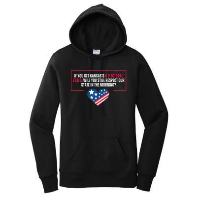 Ks 6 Votes Morning After For Politically Engaged Voters Women's Pullover Hoodie