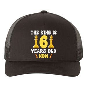 Kids 6 Years Old Birthday Chess Lover 6th Birthday Kids Chess Yupoong Adult 5-Panel Trucker Hat