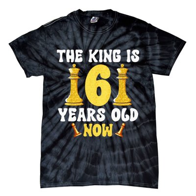 Kids 6 Years Old Birthday Chess Lover 6th Birthday Kids Chess Tie-Dye T-Shirt