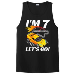 Kids 7 Year Old 7th Racing Racecar Birthday Party PosiCharge Competitor Tank