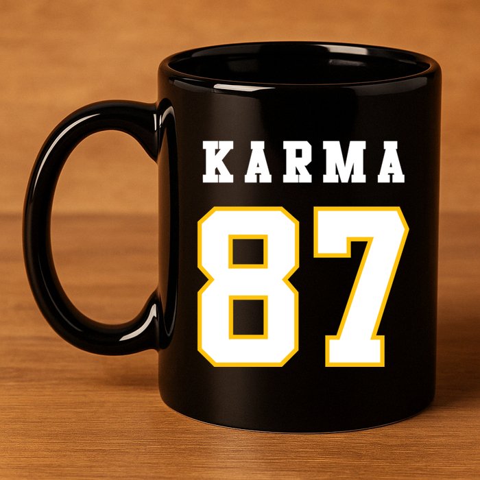 Karma 87 11oz C Handle Ceramic Mug
