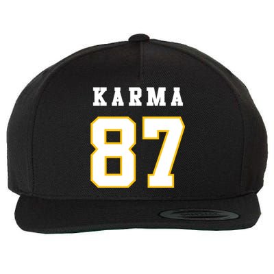 Karma 87 Wool Snapback Cap