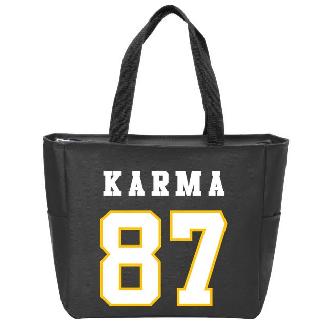 Karma 87 Zip Tote Bag
