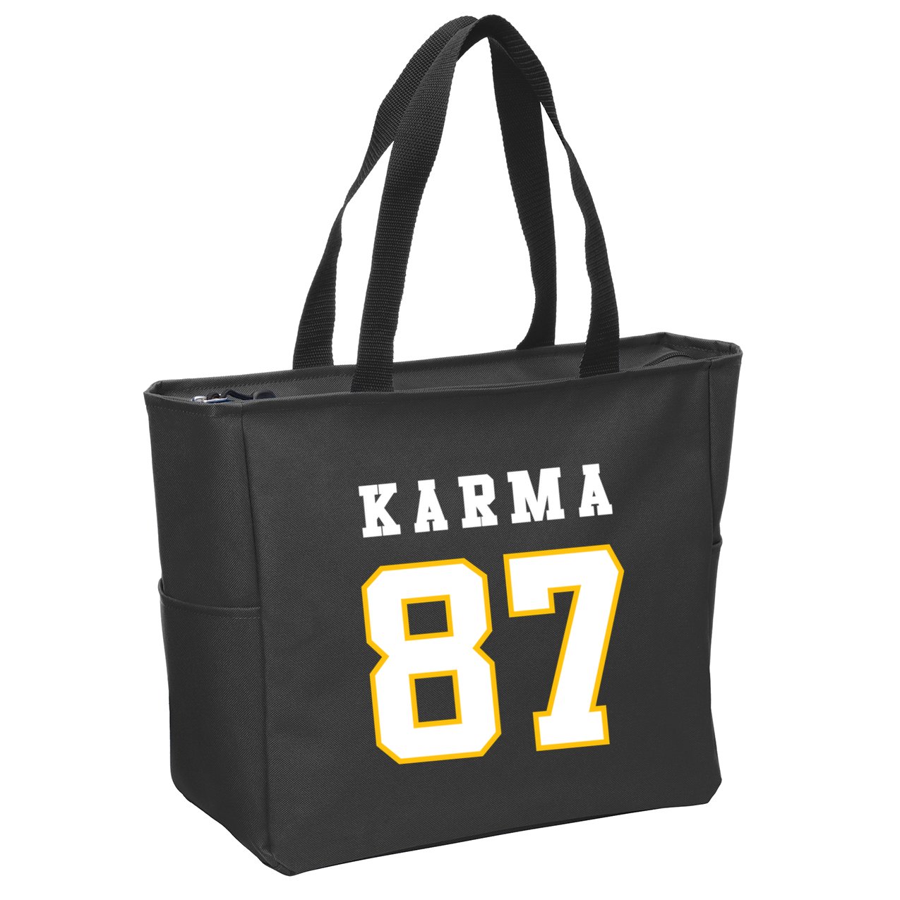 Karma 87 Zip Tote Bag