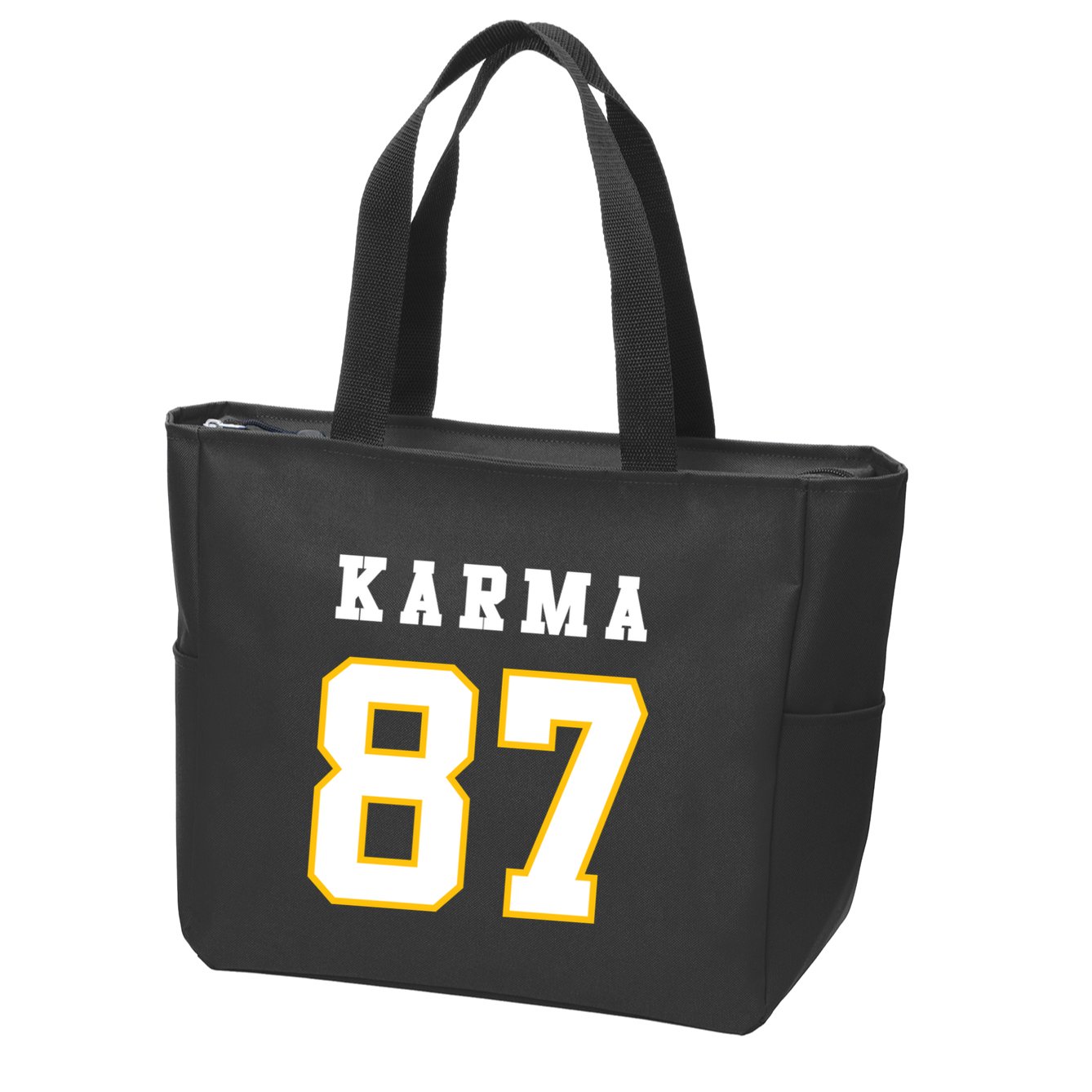 Karma 87 Zip Tote Bag