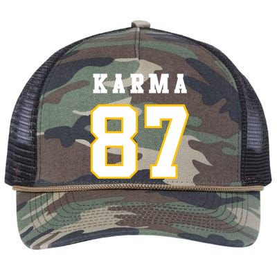 Karma 87 Retro Rope Trucker Hat Cap