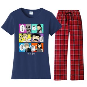 Kaiju 8 Women's Flannel Pajama Set